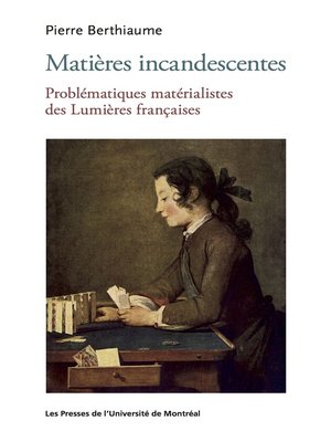 cover image of Matières incandescentes
